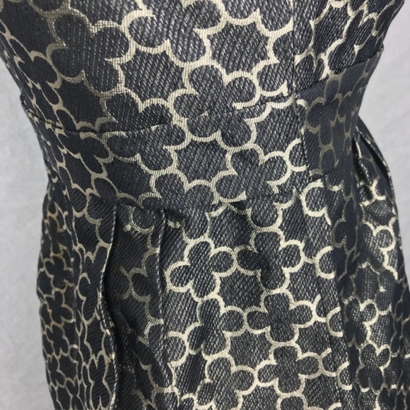 Women's Privee Silver Fox Silk Brocade Mini Party - Picture 6 of 7